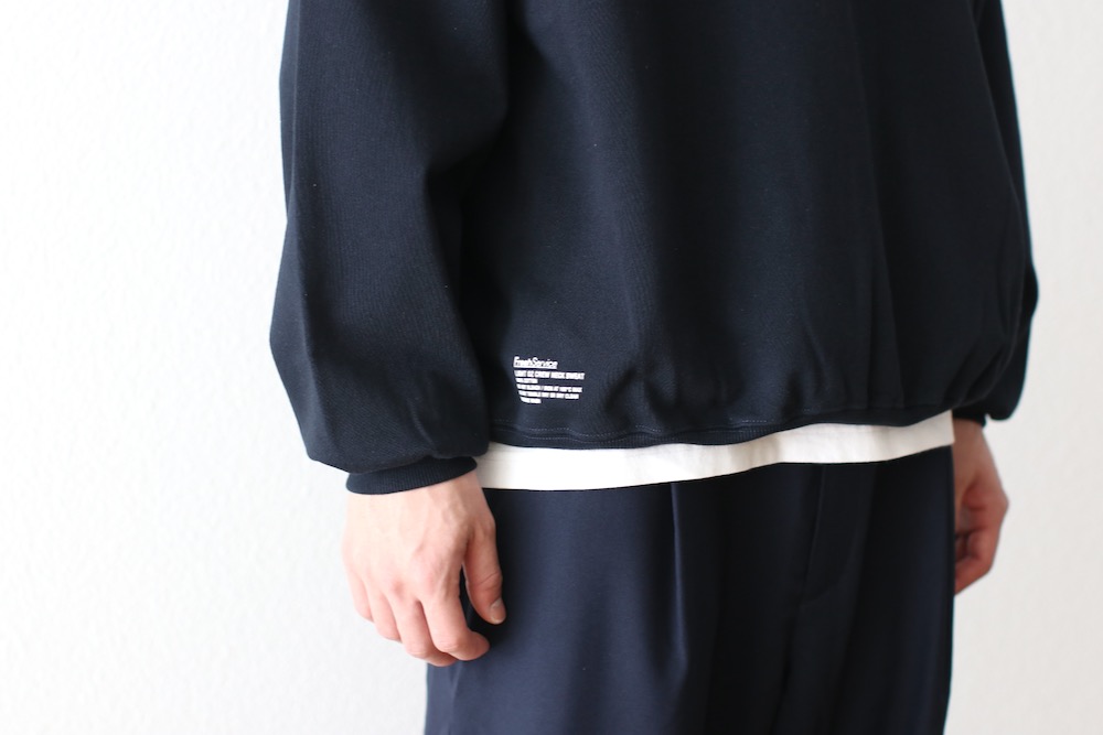 FreshService(�ե�å��奵���ӥ�) "LIGHT OZ MOCK NECK SWEAT"