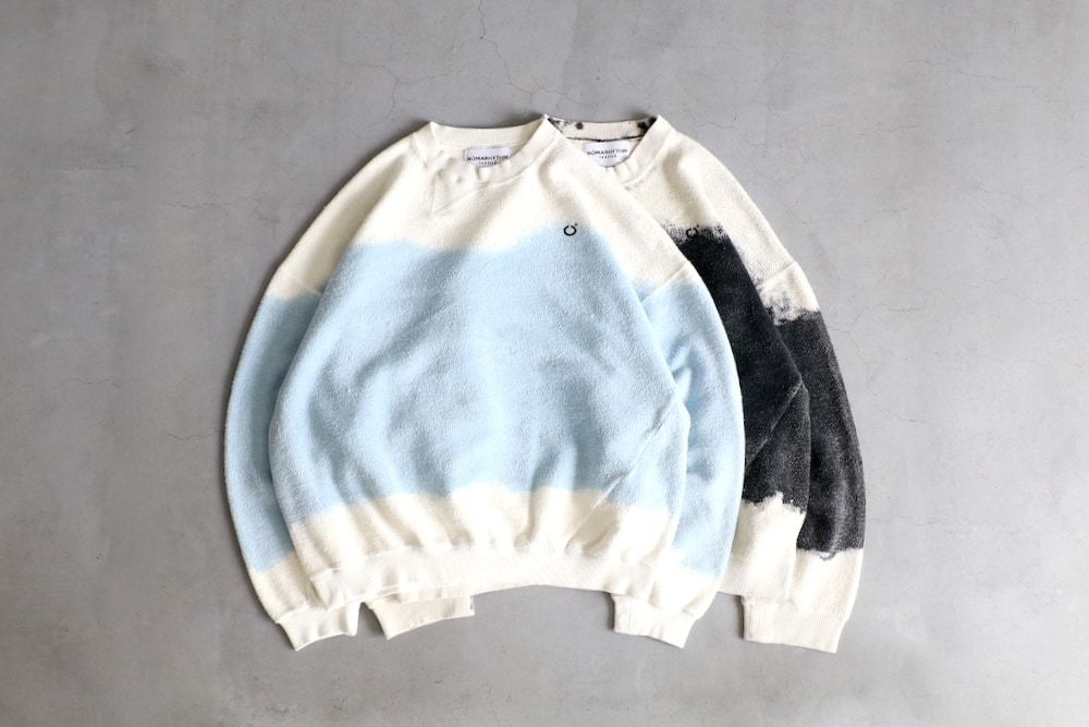NOMARHYTHM TEXTILE (ノーマリズムテキスタイル)“Hand Dye Reverse