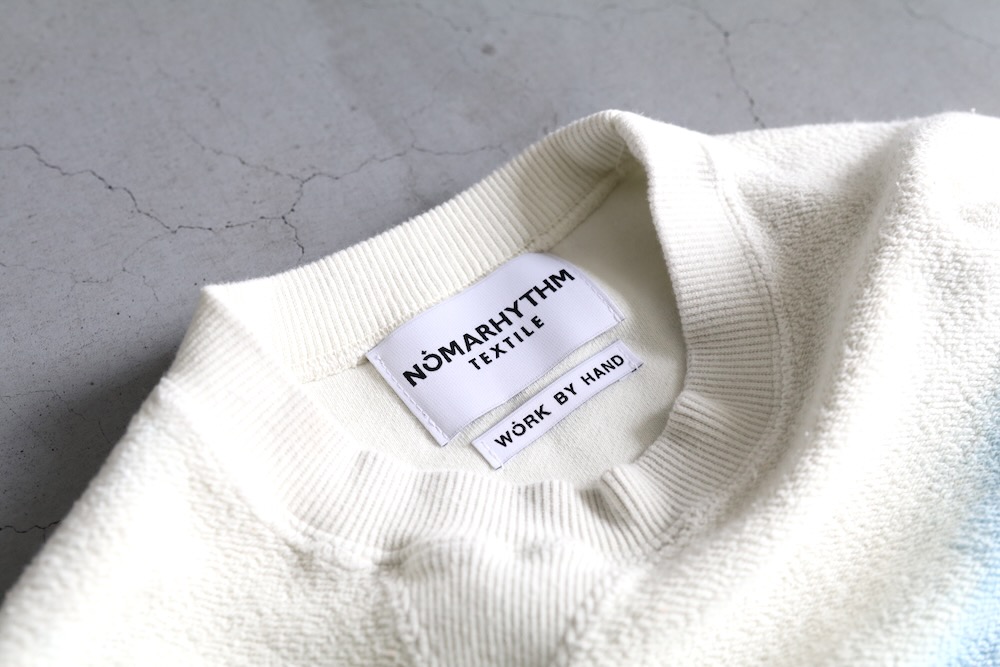 NOMARHYTHM TEXTILE (ノーマリズムテキスタイル)“Hand Dye Reverse
