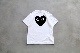 �κ����١�PLAY COMME des GARCONS(�ץ쥤 ���� �� ����륽��) "T-SHIRT LOGO PRINT BLACK HEART - AX-T070-051 -"