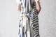 [10% > 15%OFF] ��WOMEN'S�� ts(s) (�ƥ�����������) "Foldable Apron Dress - Block Stripe Print Cotton Twill Cloth"