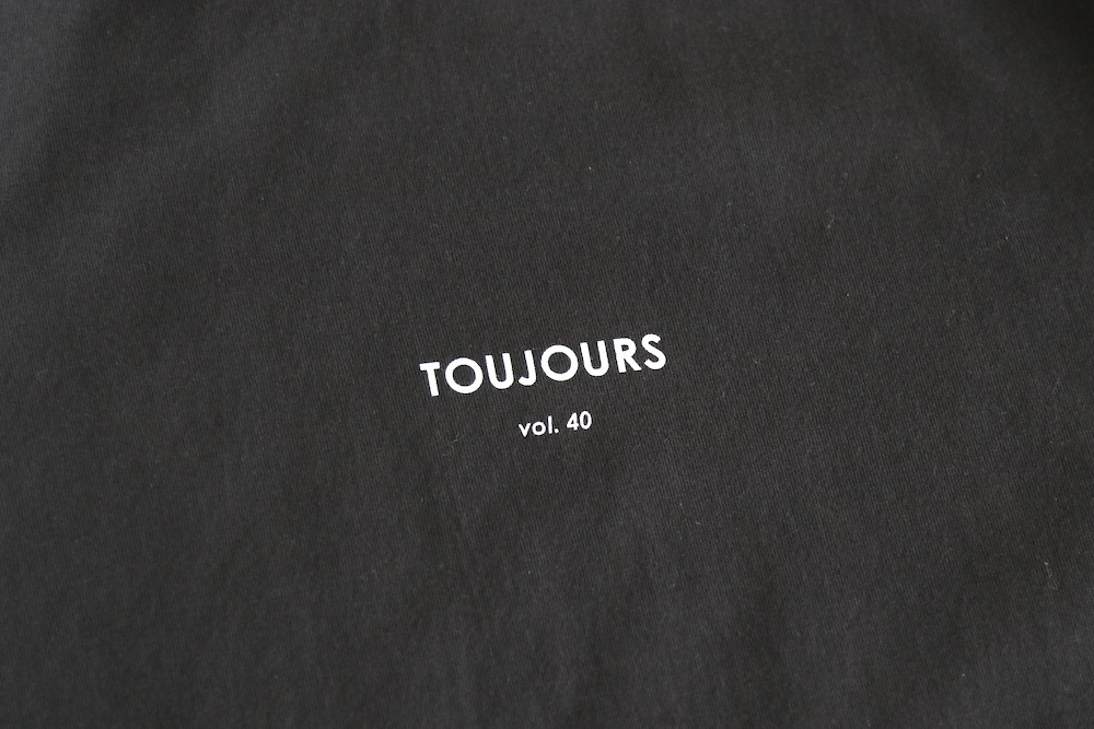 WOMEN'STOUJOURSʥȥ塼ˡTOUJOURS Print T-shirt -ORGANIC FINE COTTON LIGHT JERSEY