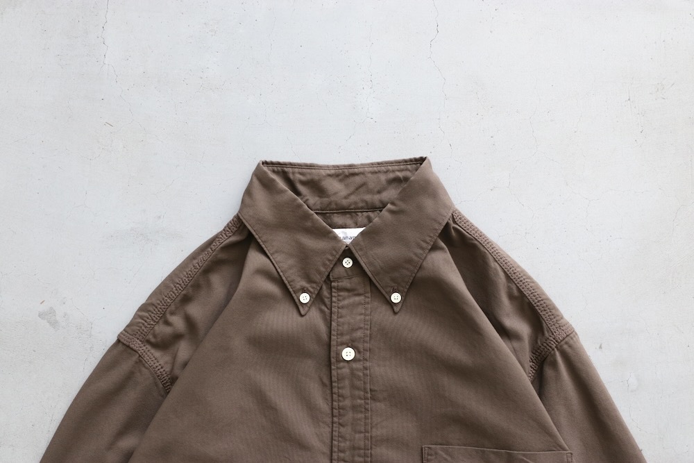 nanamica(�ʥʥߥ�) "Button Down Wind Shirt"
