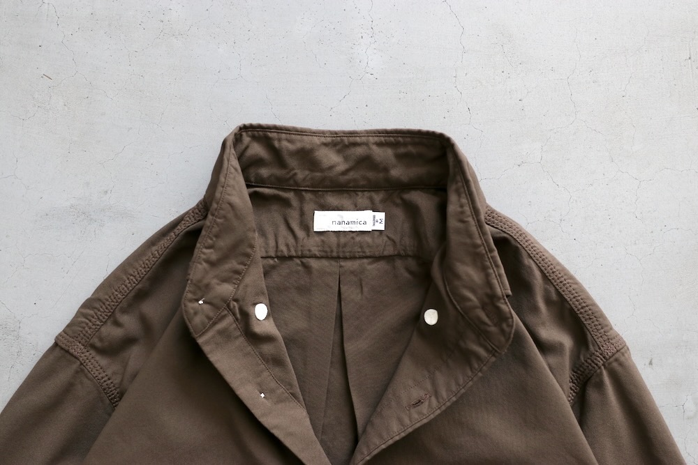 nanamica(�ʥʥߥ�) "Button Down Wind Shirt"