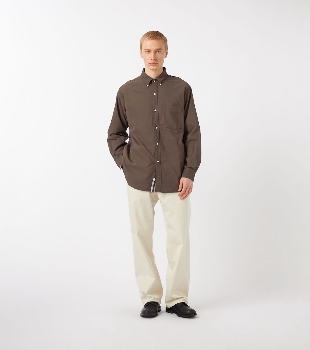 nanamica(�ʥʥߥ�) "Button Down Wind Shirt"