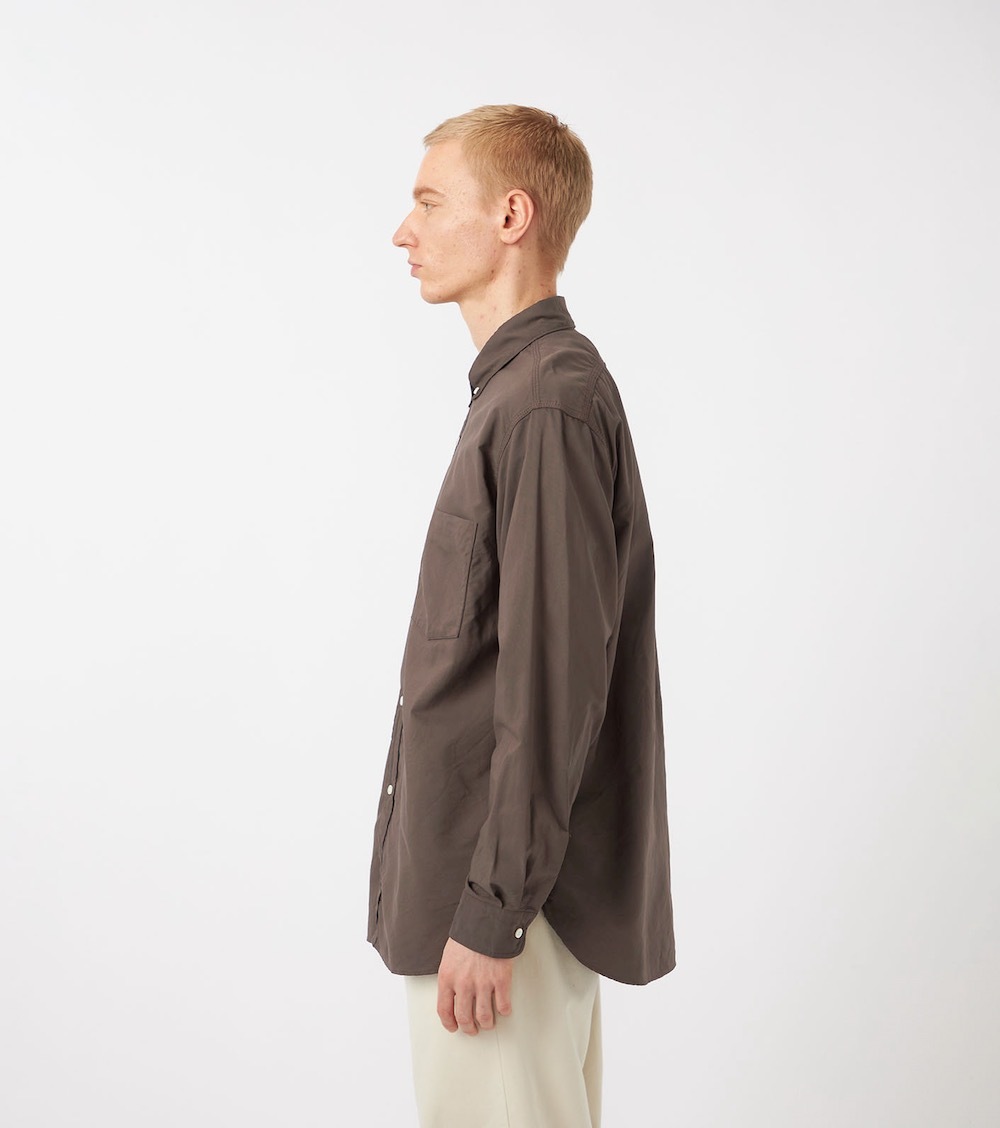 nanamica(�ʥʥߥ�) "Button Down Wind Shirt"