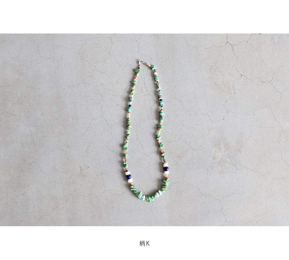 Indian Jewelry (����ǥ����� ���奨�꡼) "Navajo Beads Necklace 50cm -ERICKA NICOLAS BEGAY-"