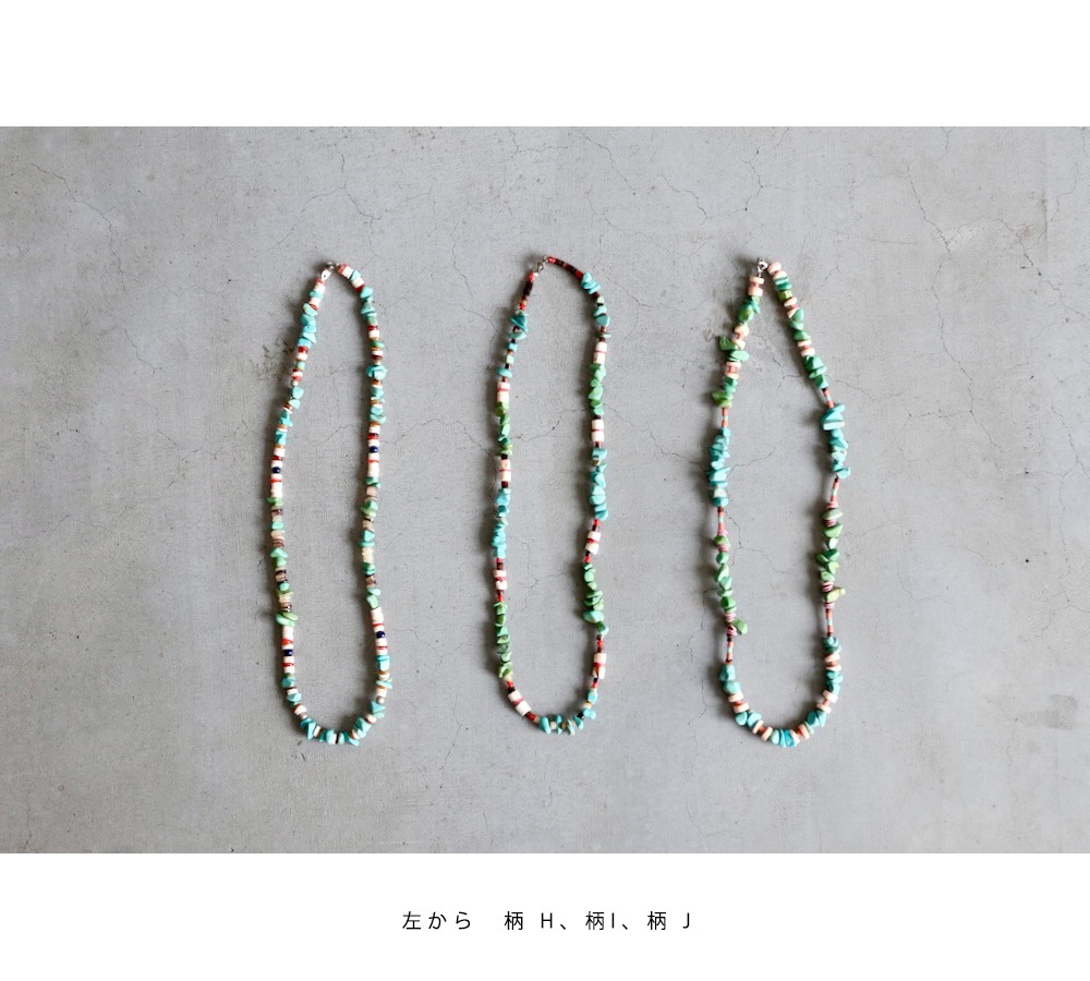 Indian Jewelry (����ǥ����� ���奨�꡼) "Navajo Beads Necklace 50cm -ERICKA NICOLAS BEGAY-"