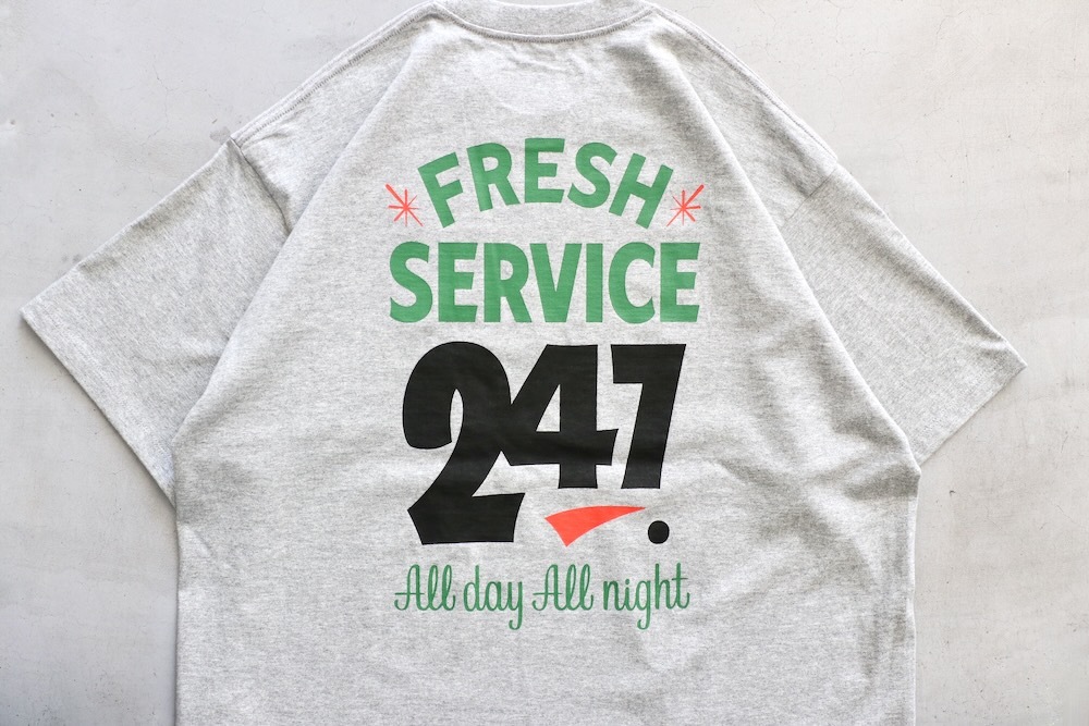 FreshService(�ե�å��奵���ӥ�)"CORPORATE PRINTED ALL DAY ALL NIGHT"