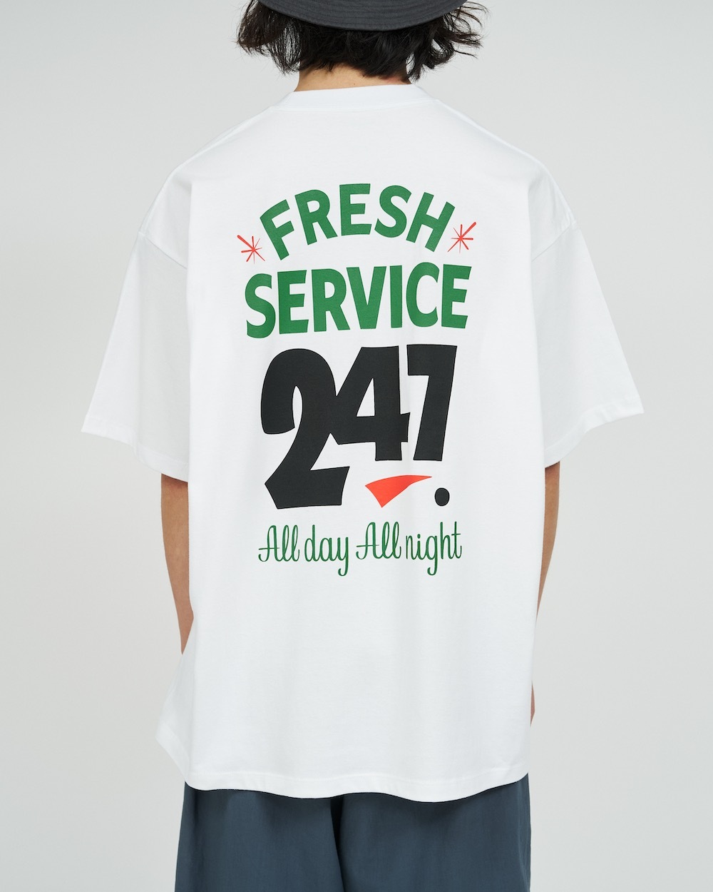 FreshService(�ե�å��奵���ӥ�)"CORPORATE PRINTED ALL DAY ALL NIGHT"