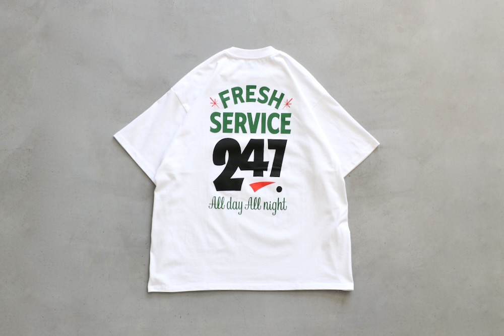 FreshService(�ե�å��奵���ӥ�)"CORPORATE PRINTED ALL DAY ALL NIGHT"