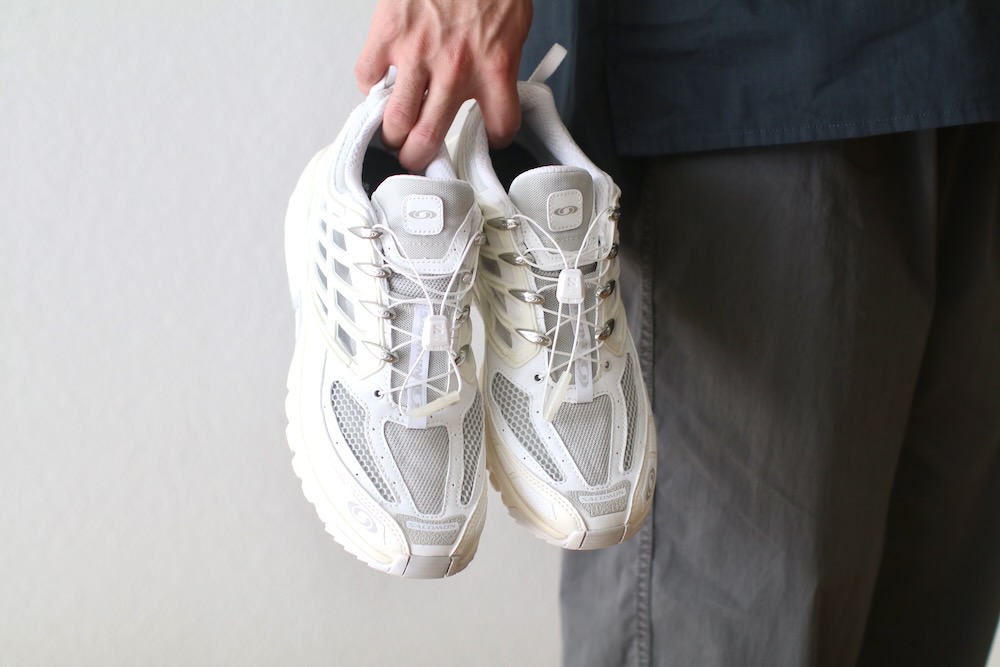 【サロモン】Salomon ACS Pro White Vanilla Ice ユニセックス SALOMON ACS PRO WHITE/VANILLA ICE/LUNAR ROCK L47179900
