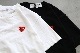 ��unisex��PLAY COMME des GARCONS(�ץ쥤 ���� �� ����륽��) "T-SHIRT RED EMBLEM RED HEART - AX-T108-051 -"