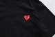 ��unisex��PLAY COMME des GARCONS(�ץ쥤 ���� �� ����륽��) "T-SHIRT RED EMBLEM RED HEART - AX-T108-051 -"