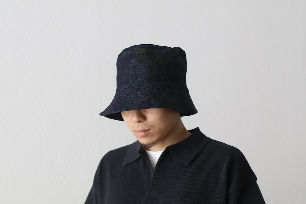 Engineered Garments (󥸥˥ɥ) "Bucket Hat - Floral Print Denim "