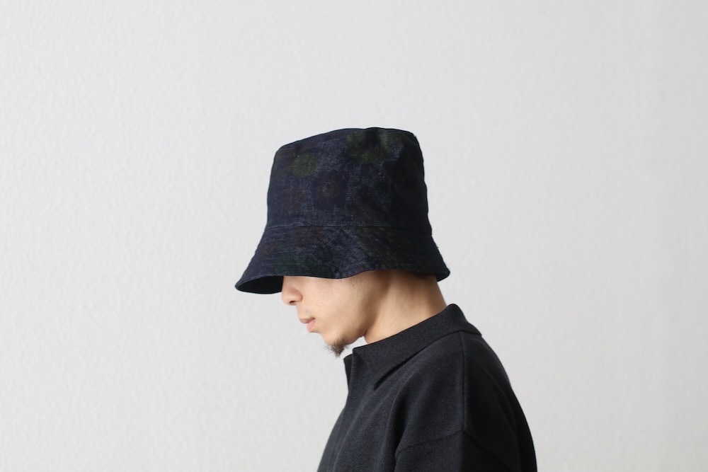 Engineered Garments (󥸥˥ɥ) "Bucket Hat - Floral Print Denim "