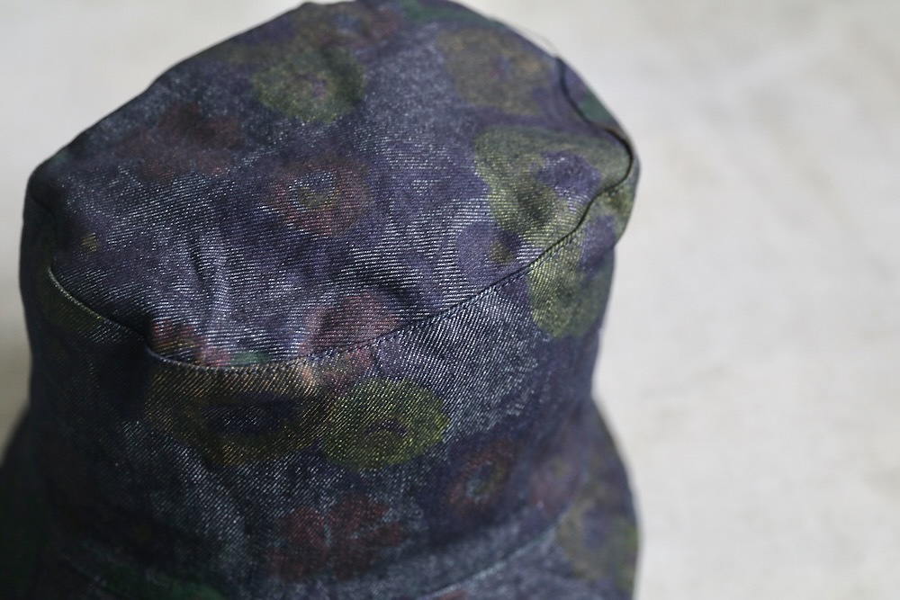 Engineered Garments (󥸥˥ɥ) "Bucket Hat - Floral Print Denim "