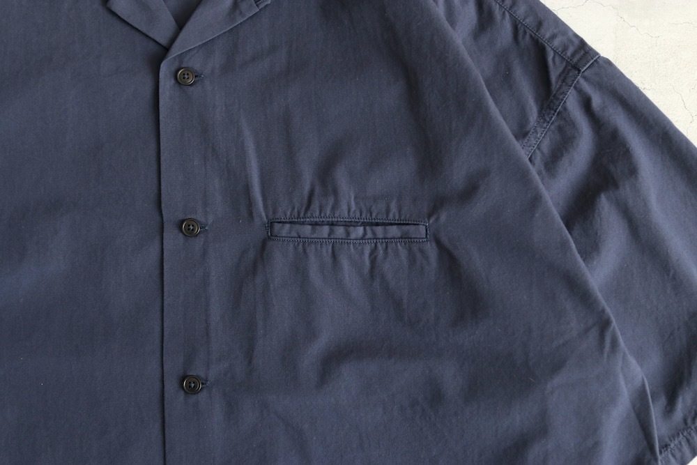 ��EXCLUSIVE / limited��nanamica(�ʥʥߥ�) "Open Collar S/S Shirt"