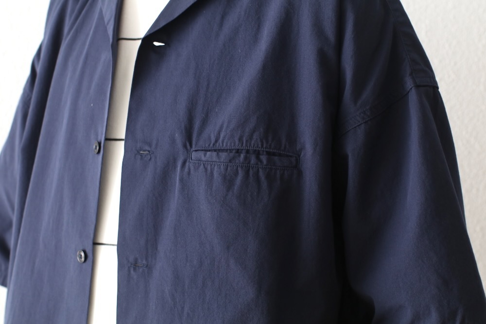 [15%OFF] ��EXCLUSIVE / limited��nanamica(�ʥʥߥ�) "Open Collar S/S Shirt"