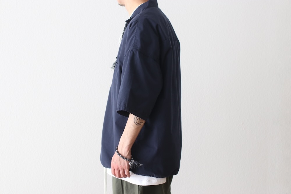 ��EXCLUSIVE / limited��nanamica(�ʥʥߥ�) "Open Collar S/S Shirt"