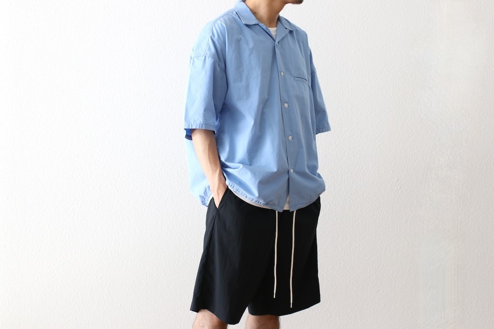 ��EXCLUSIVE / limited��nanamica(�ʥʥߥ�) "Open Collar S/S Shirt"