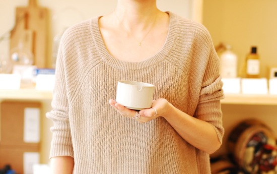 HASAMI PORCELAIN (�ϥ��ߥݡ������)����Sugar Pot�� - ľ�� 85mm -