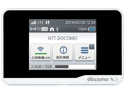 ����wifi��󥿥� �ɥ��� 4G/LTE HW01F 180���ץ��