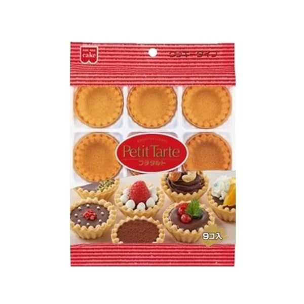 共立食品 Home made CAKE プチタルト クッキータイプ 9個入り