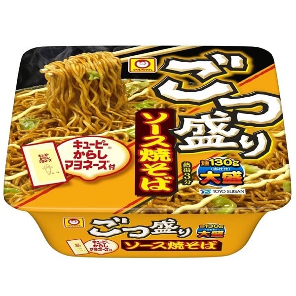 【1ケース 12個入】東洋水産マルちゃん ごつ盛りソース焼そばカップ麺 カップ焼きそば