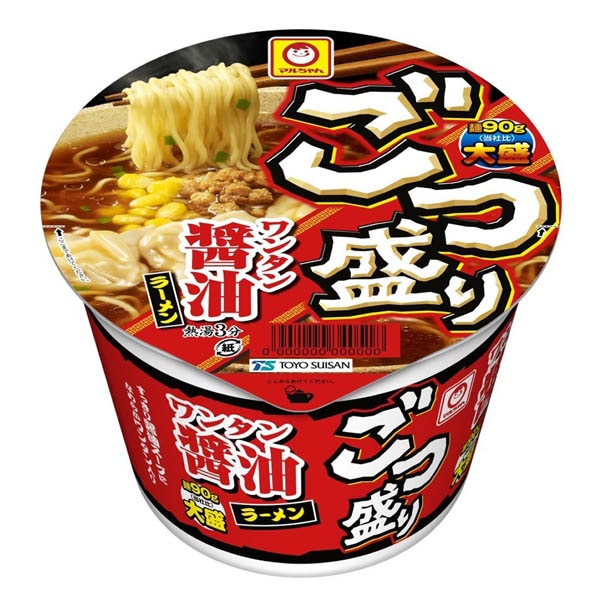 【1ケース 12個入】東洋水産 マルちゃんごつ盛り【ワンタン醤油】ラーメンカップ麺