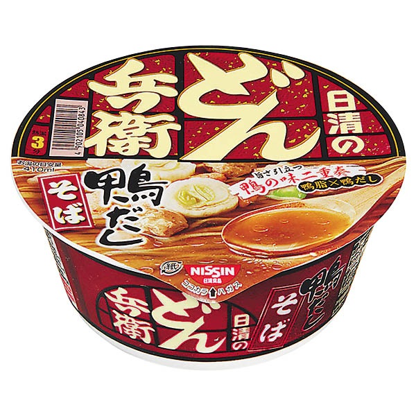 1ケース 12個入　日清 どん兵衛鴨だしそば カップ麺