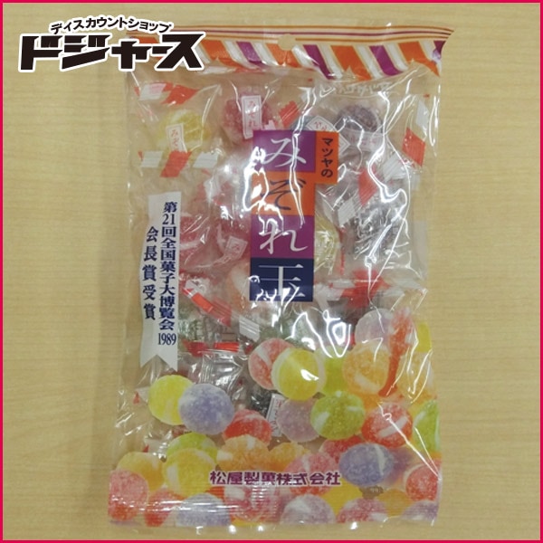 【 松屋製菓 】 マツヤのみぞれ玉 160g