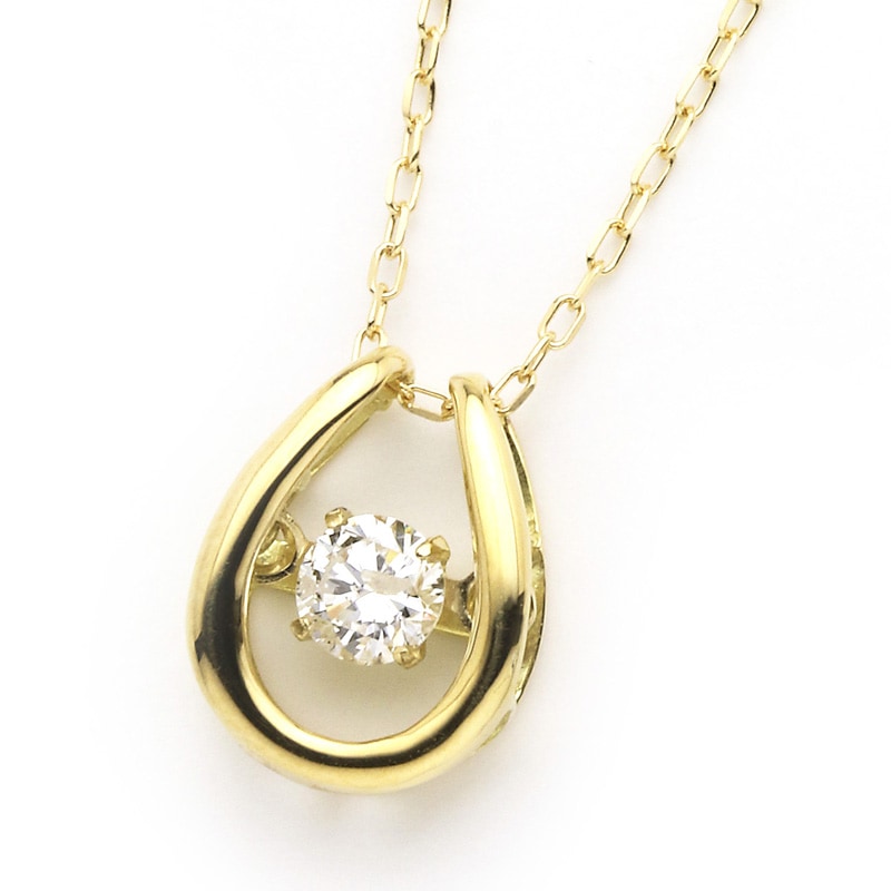 Viju Jewelry K18 イエローゴールドダイヤネックレス