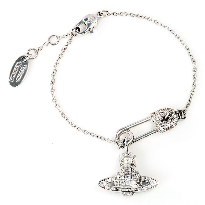 Vivienne Westwood★Maxima ペンダントブレスレット 送関込み Vivienne Westwood: シルバー Maxima ブレスレット | SSENSE 日本