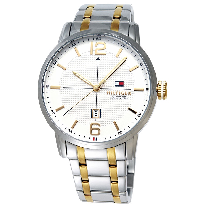 トミーヒルフィガー]TOMMY HILFIGER 腕時計 George ステンレススチール 