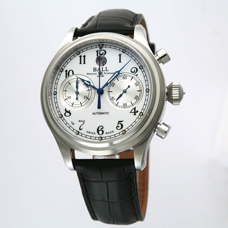 BALL Watch �ӻ��� ����Υ�ܡ���II �ۥ磻��ʸ���� ������������ 50m�ɿ� CM1052D-L3FJ-WH ��� ���¹�͢���ʡ�