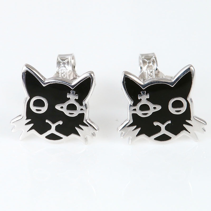 Vivienne Westwood★ピアス MAYFAIR SMALL ORB ピアス(シルバー×ピンク)（メンズ