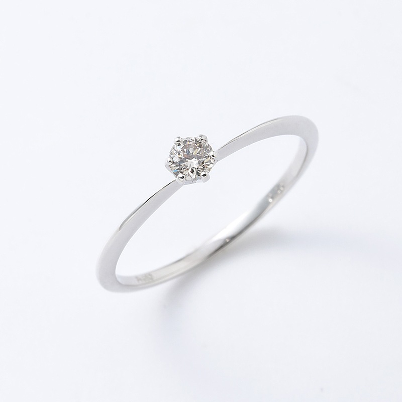 プラチナ950 ダイヤモンド リング 0.1ct DR0084-1PT
