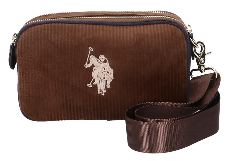 U.S. POLO ASSN】コーデュロイバイカラー ミニショルダーバック SM 