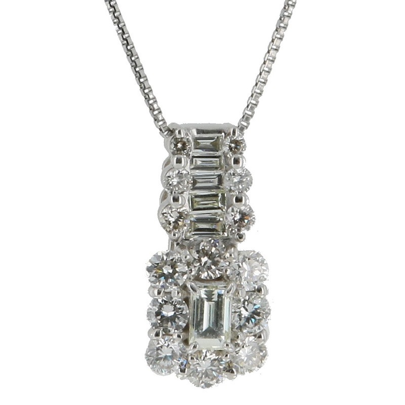 は*ち様 プラチナダイヤモンドネックレス　0.20 プラチナ ダイヤモンド ネックレス（0.2ct） – Milluflora