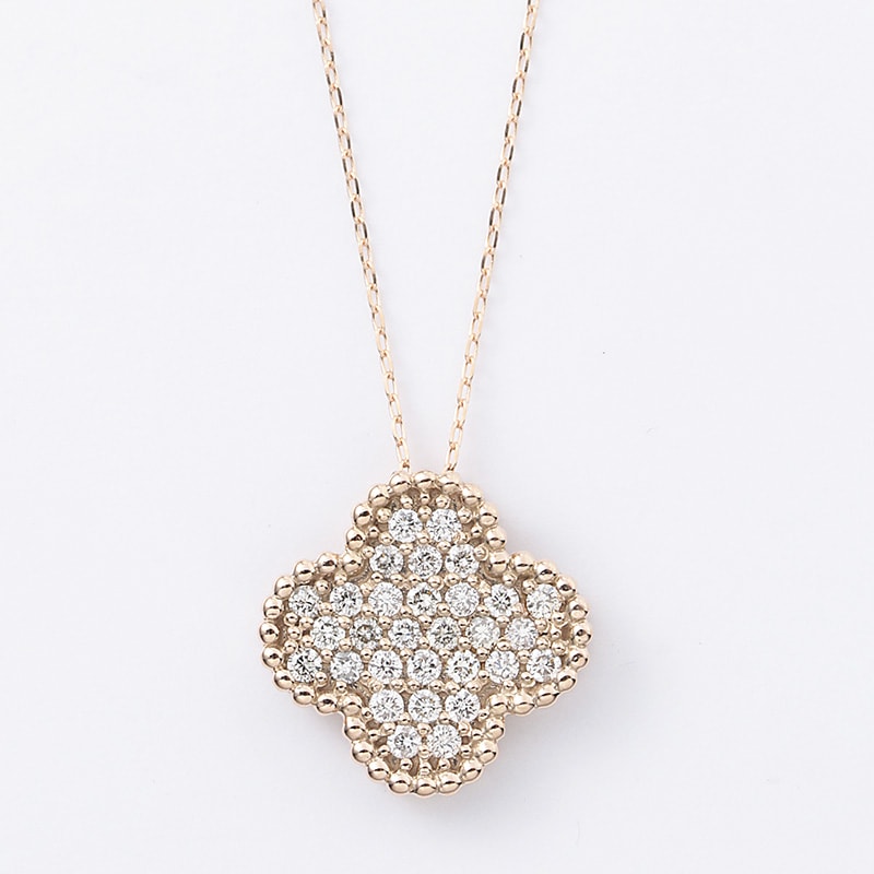 18金ピンクゴールド ダイヤモンド ネックレス 0.2ct DP005520PG