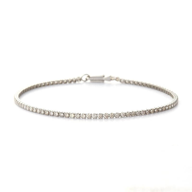 �ץ����900 ��������ɥƥ˥��֥쥹��å� 1.3ct  DABR-63PT