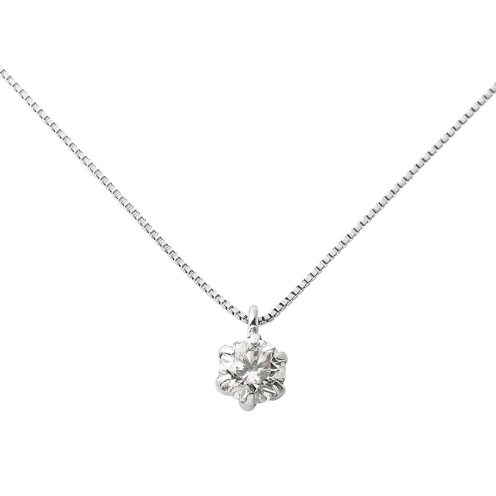 【値下げしました！】ネックレス♡Viju WISHBONE V NECKLACE(2XN0464)Pt950 ネックレス｜スター