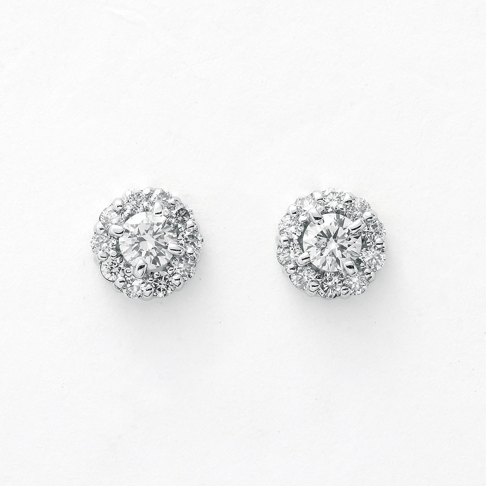 プラチナ ダイヤモンド ピアス | 高品質 金・プラチナ