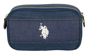 U.S.POLO ASSN】クラシカルデニム ワイドボーダー 