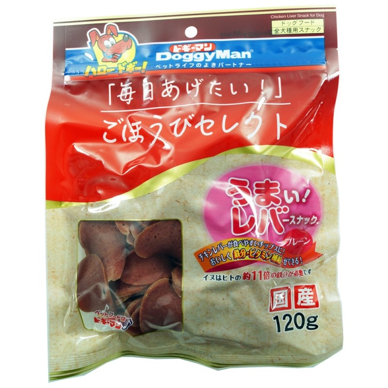 ごほうびセレクト　うまい！レバースナック　プレーン　１２０ｇ