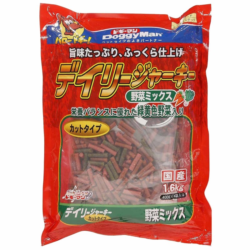 デイリージャーキー野菜ミックスカットタイプ　１.６ｋｇ
