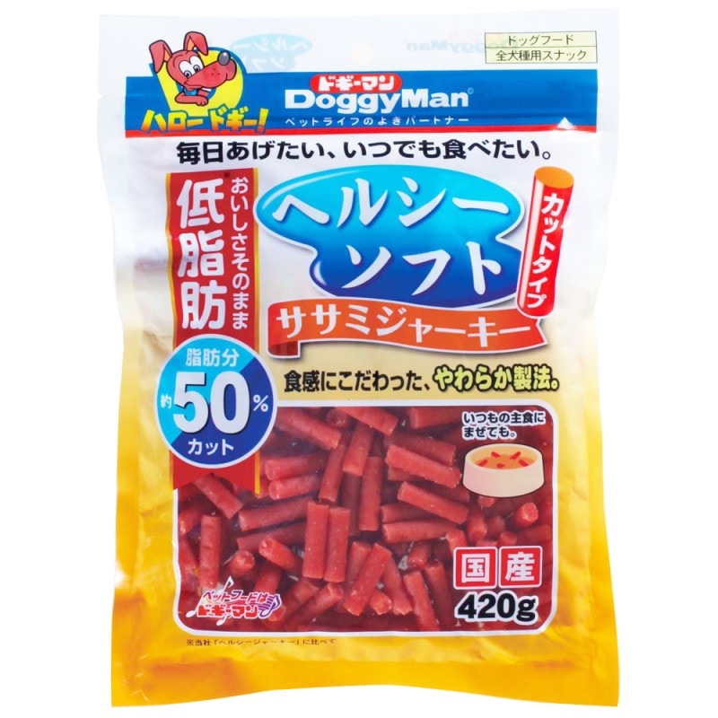 ヘルシーソフトササミジャーキー　カットタイプ　４２０ｇ