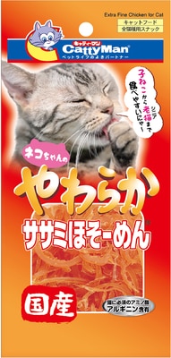 やわらかササミほそーめん　３０ｇ