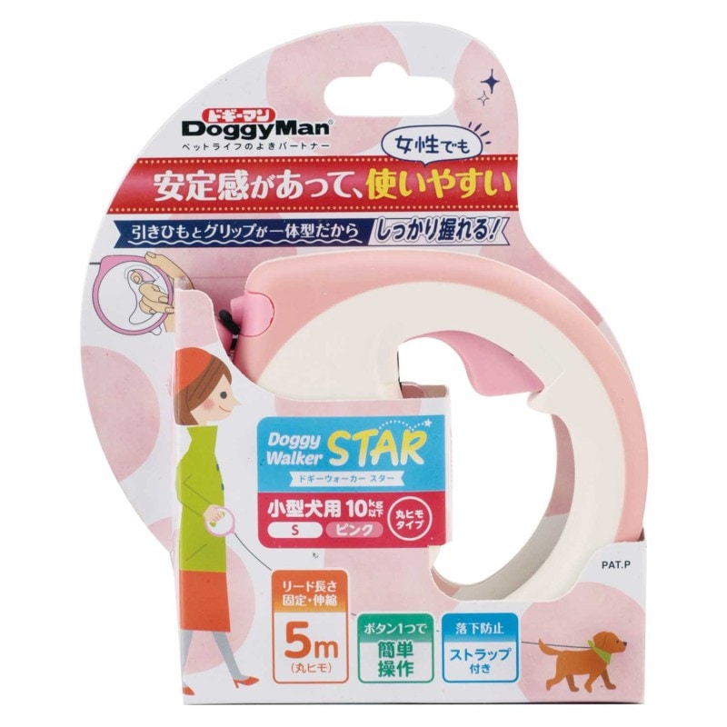 ドギーウォーカースター　Ｓ　ピンク